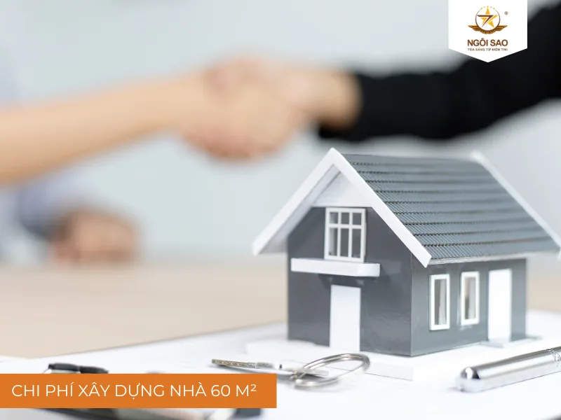 Xây nhà 1 tầng 60m2 hết bao nhiêu tiền