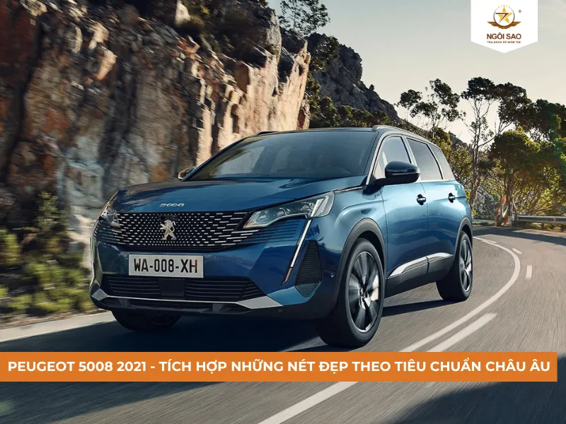 Peugeot 5008 2021 sở hữu ngoại thất sang trọng và cao cấp