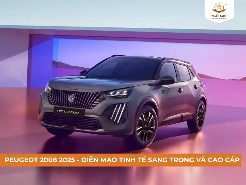 Peugeot 2008 2025 tinh tế với trải nghiệm hành trình đỉnh cao