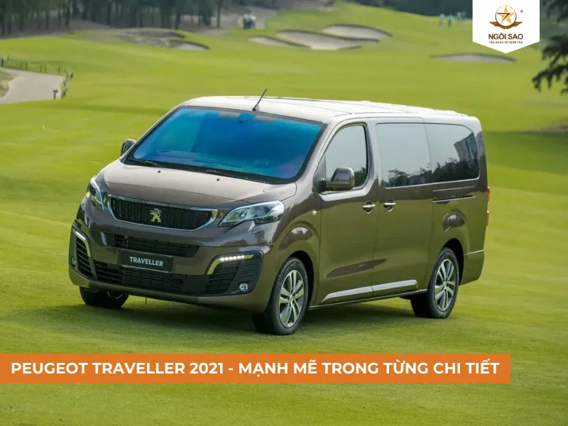 Peugeot Traveller 2021 dòng xe với ngoại thất mạnh mã và sang trọng
