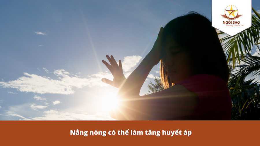 nắng nóng có làm tăng huyết áp