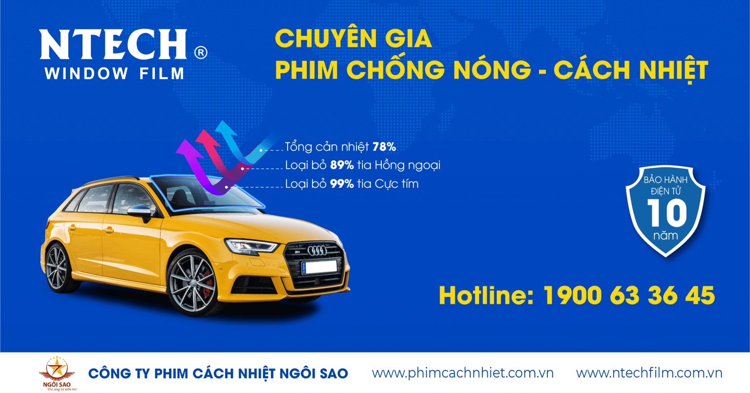 So sánh các loại phim cách nhiệt ô tô