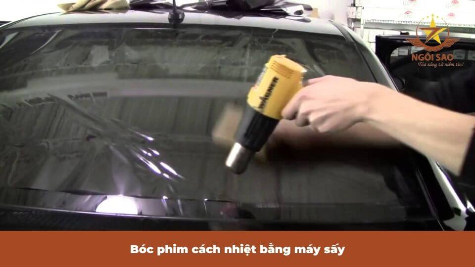 Cách bóc phim cách nhiệt