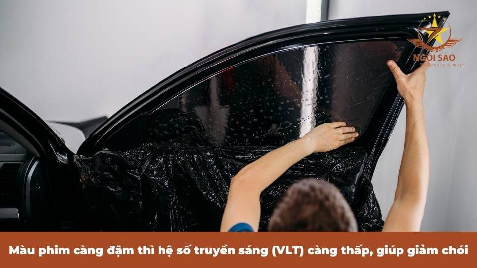 Phim cách nhiệt tối màu