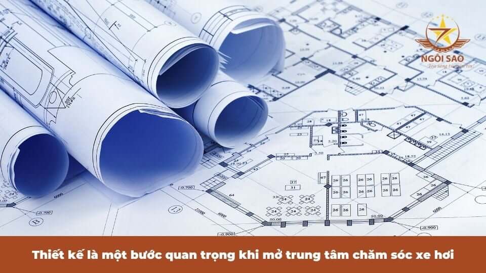 Thiết kế trung tâm chăm sóc xe hơi