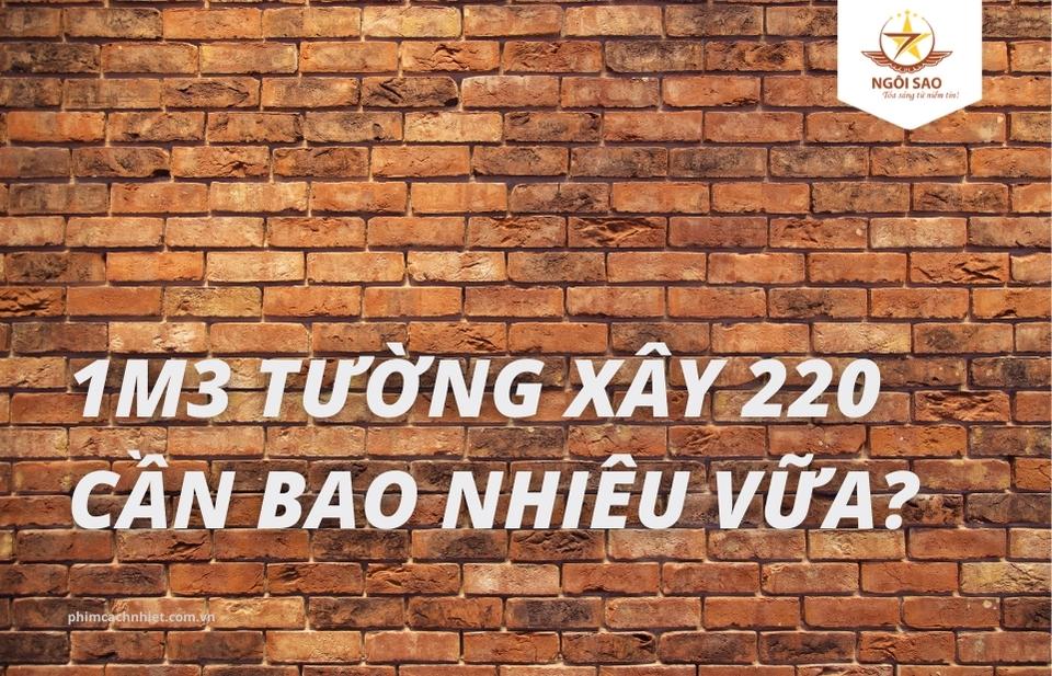 Xây 1m3 Gạch Hết Bao Nhiêu Vữa: Tối Ưu Hóa Định Mức và Tiết Kiệm Chi Phí