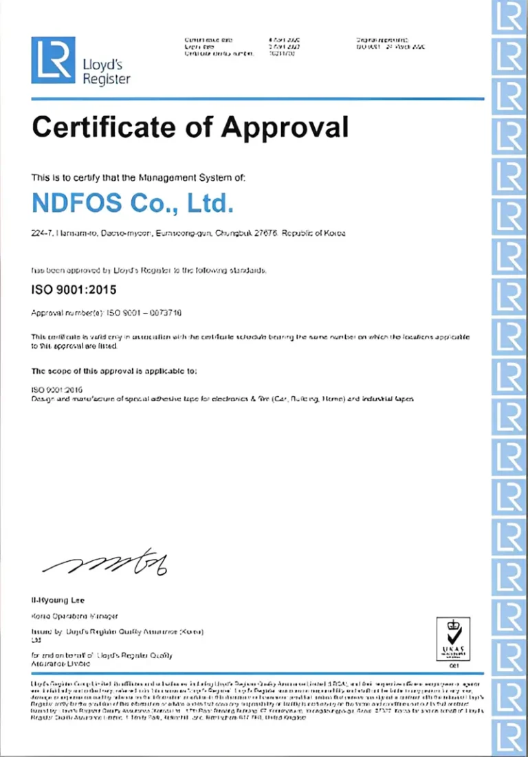 Chứng nhận ISO 14001