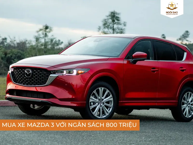 800 triệu mua xe gì - Mazda 3