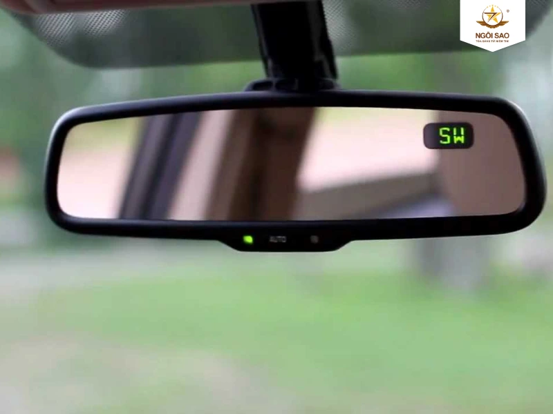 Gương chống chói tự động (Auto Dimming)