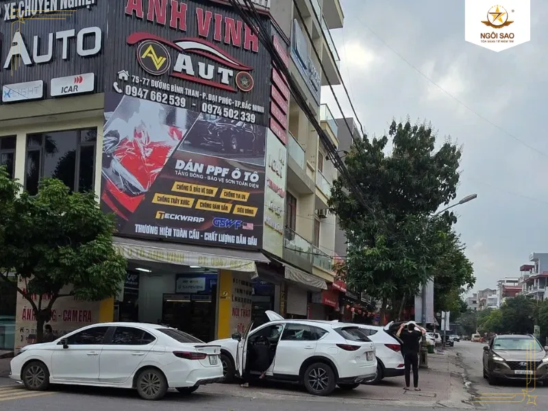 Anh Vinh Auto – Đại Lý Phim Cách Nhiệt Ngôi Sao Chính Hãng Tại Bắc Ninh