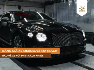 Bảng giá xe ô tô Mercedes Maybach
