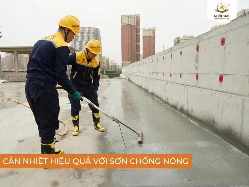 Cách làm mát nhà mái tôn với sơn chống nóng chuyên dụng
