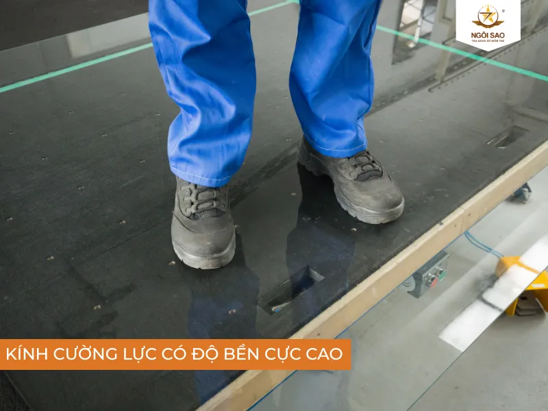 Kính cường lực thường có độ bền cực kỳ tốt
