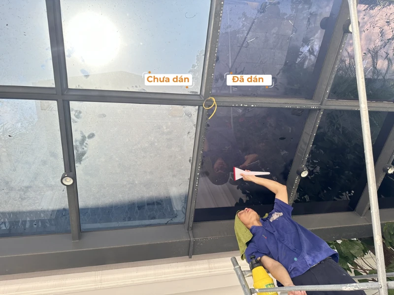 Dán phim cách nhiệt chống nóng 
