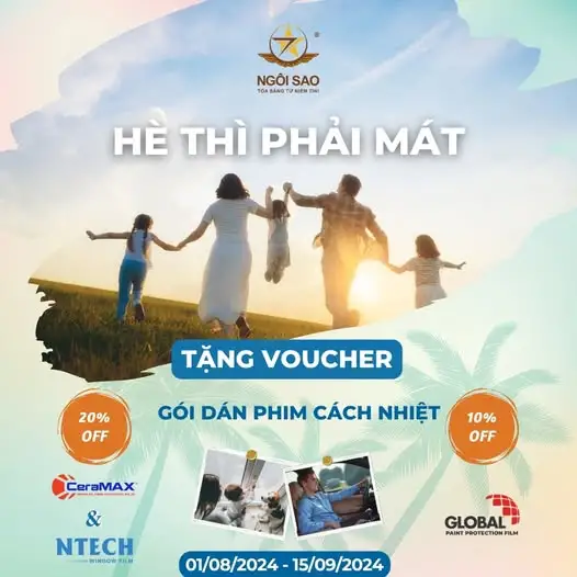 Chương trình hè thì phải mát 2024