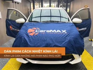 Dán phim cách nhiệt kính lái