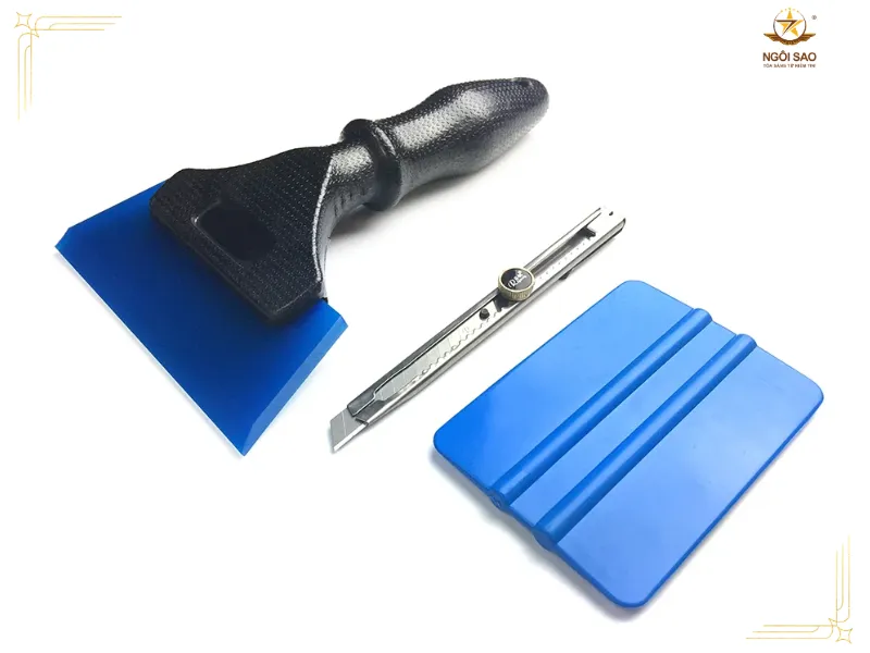 Chi tiết các loại gạt trong bộ dụng cụ dán phim cách nhiệt | Dụng cụ dán phim cách nhiệt và những lưu ý khi sử dụng