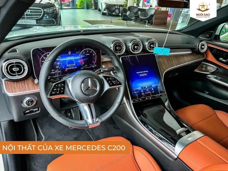 Nội thất của xe Mercedes C200