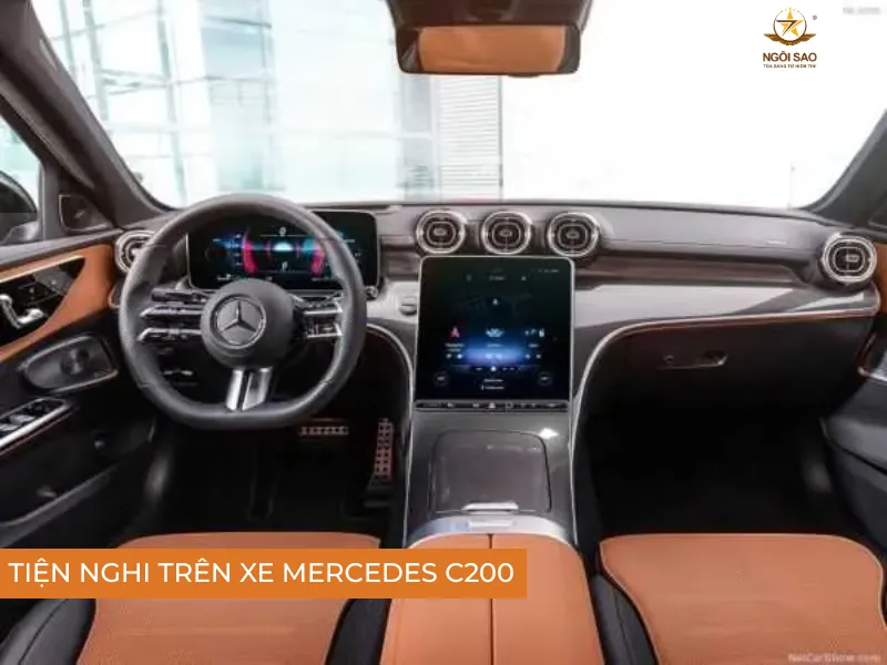 Tiện nghi trên xe Mercedes C200