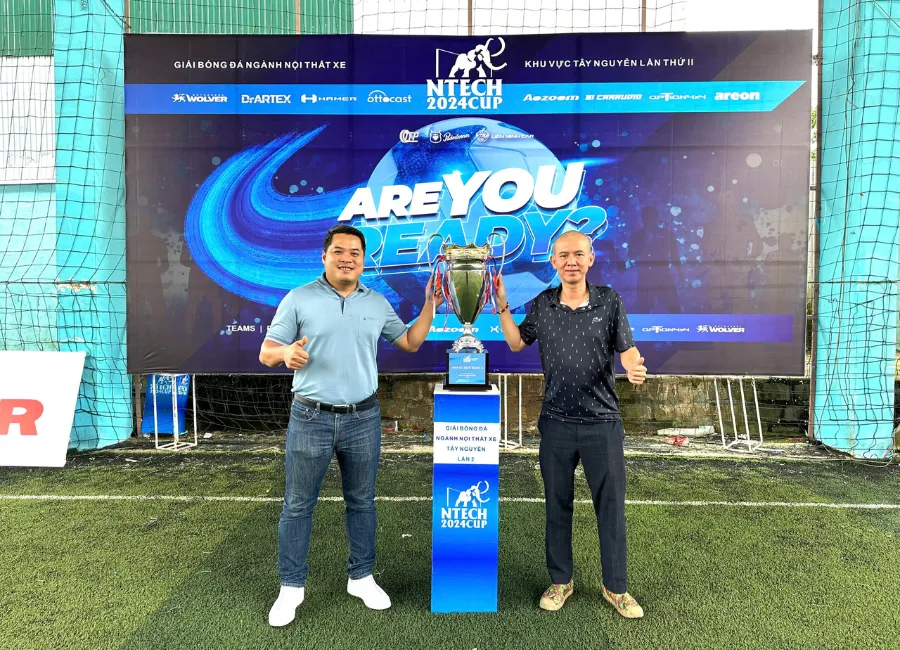 NTECH cùng đồng hành là nhà tài trợ chính cho giải NTECH CUP 2024