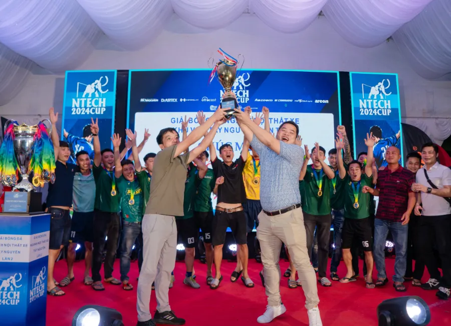 Giải Bóng Đá Nội Thất Xe Khu Vực Tây Nguyên Lần Thứ 2 - Tranh NTECH CUP 2024