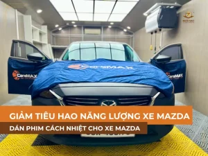 Các giảm mức tiêu hao năng lượng của xe Mazda