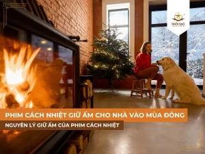 Dán phim cách nhiệt giúp giữ ấm cho không gian
