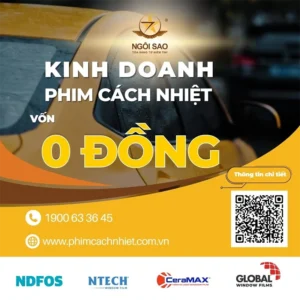 Chương trình kinh doanh phim cách nhiệt vốn 0 đồng của Ngôi Sao