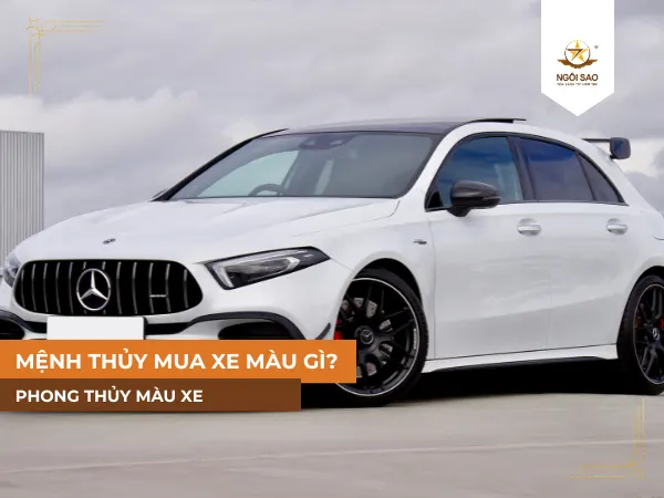 Người mệnh thủy nên mua xe màu gì