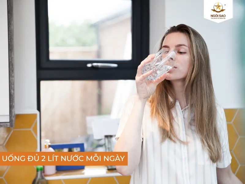 Cung cấp đủ nước cho cơ thể mỗi ngày