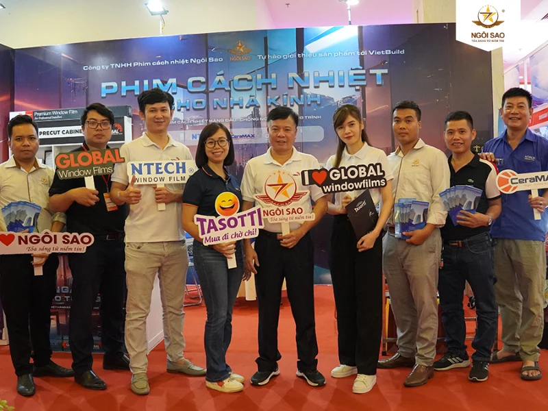 Công ty Phim cách nhiệt Ngôi Sao tại Triển lãm Quốc tế Vietbuild Hà Nội 2023 – Lần 2