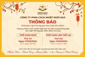 Ngôi Sao thông báo lịch nghỉ Tết Nguyên Đán 2024