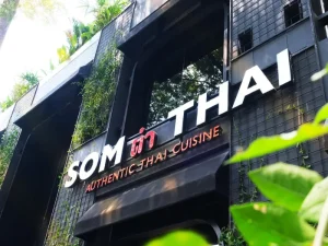 Dán phim cách nhiệt NTECH cho Nhà Hàng Som Tum Thai