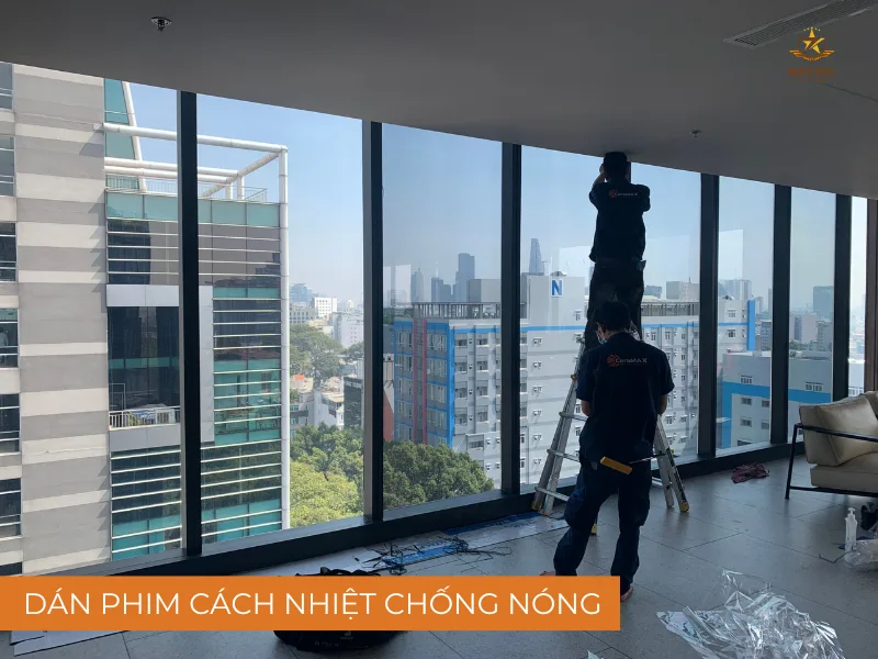 Dán phim cách nhiệt chống nóng 