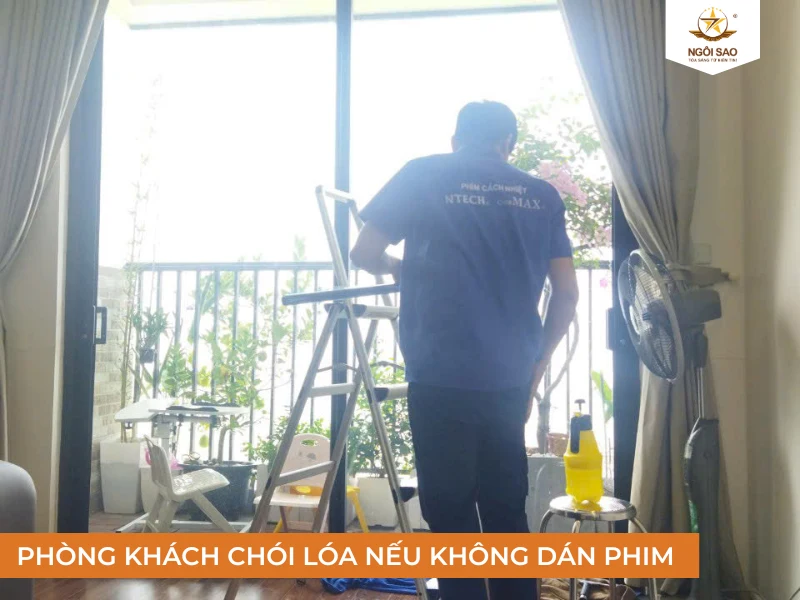 Vì sao phải dán phim cách nhiệt cho phòng khách