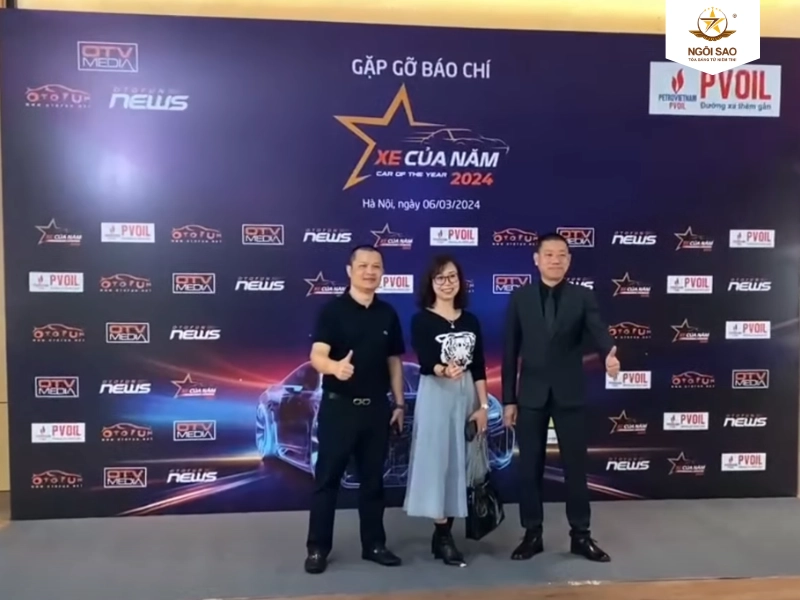 Ngôi Sao tham gia sự kiện xe của năm 2024