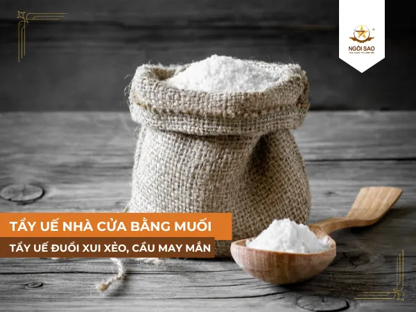 Tẩy uế nhà cửa đuổi vận xui nhanh chóng