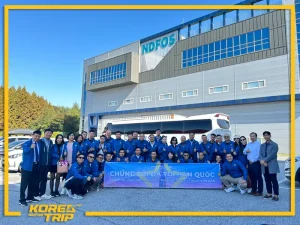 Chuyến thăm quan nhà máy Hàn Quốc được Ngôi Sao tổ chức