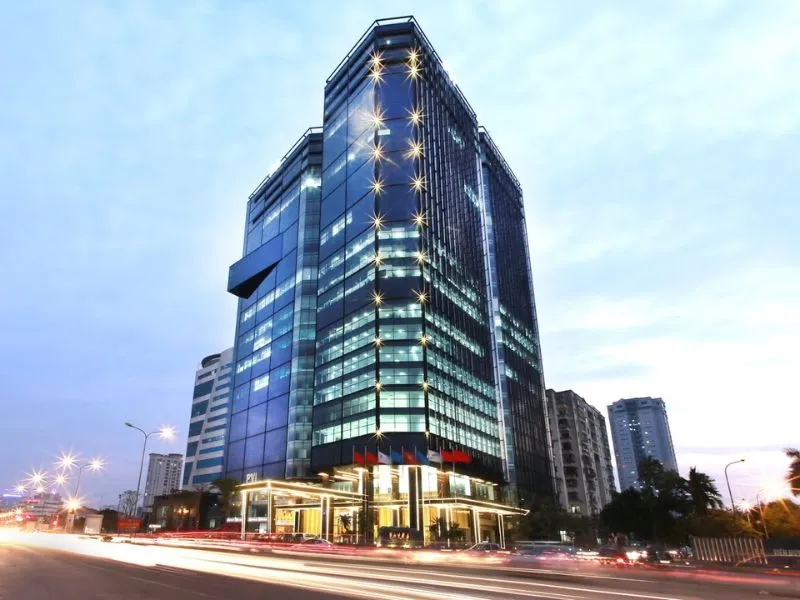 tòa nhà PVI Tower chọn dán phim cách nhiệt NTECH GREEN 25