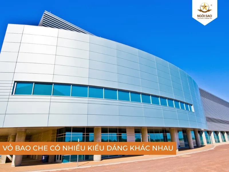 Các loại vỏ bao che trong kiến trúc