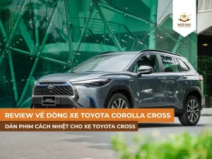 Dán phim cách nhiệt cho xe Toyota Corolla Cross