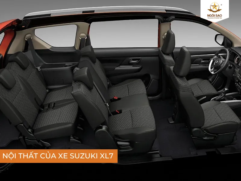 Nội thất của xe Suzuki XL7