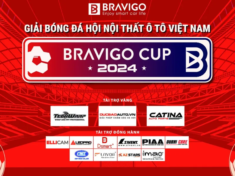 Ngôi Sao đồng hành cùng Giải Bóng đá Hội Nội Thất Ô Tô – Tranh BRAVIGO Cup 2024