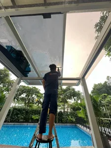 dán kính chống nhiệt