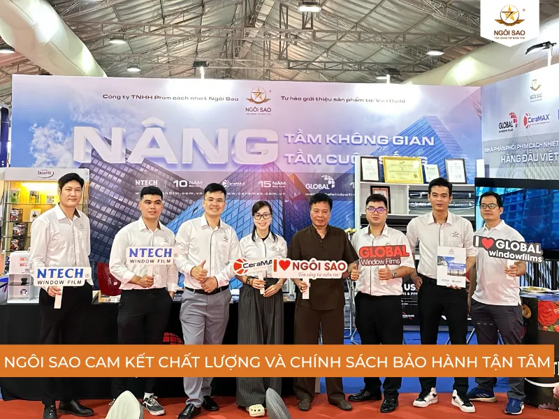Phim cách nhiệt Ngôi Sao - Đơn vị thi công dán phim cách nhiệt uy tín và chuyên nghiệp