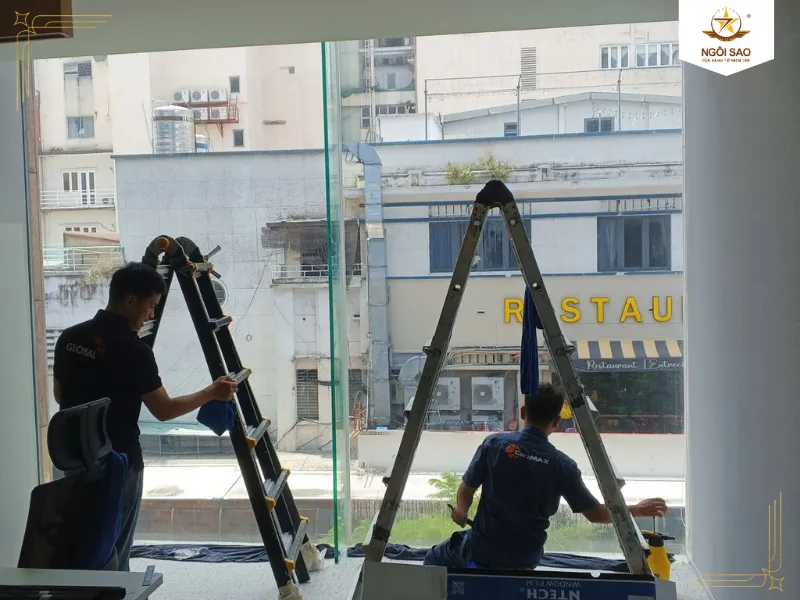 Quy trình thi công dán phim Global Mỹ đạt chuẩn kỹ thuật