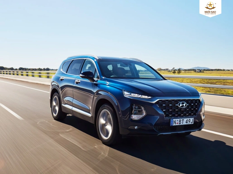 Hyundai Santa Fe Diesel - SUV máy dầu tiết kiệm nhiên liệu