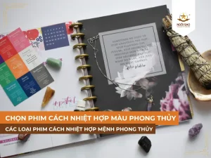 Hướng dẫn cách chọn phim cách nhiệt theo màu phong thủy hợp mệnh
