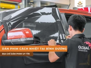Dán phim cách nhiệt ô tô ở Bình Dương uy tín