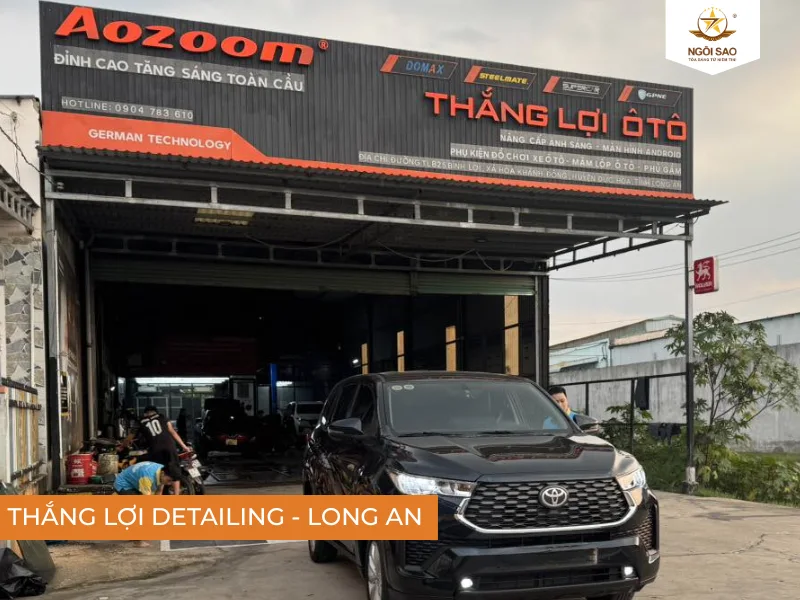 Địa chỉ dán phim cách nhiệt ô tô tại Long An uy tín